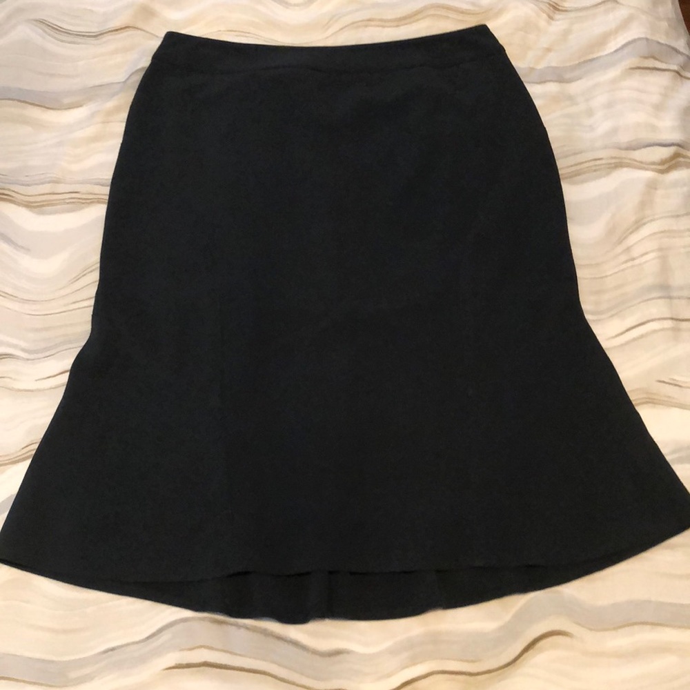 Jones NY Dark Green Fishtail skirt